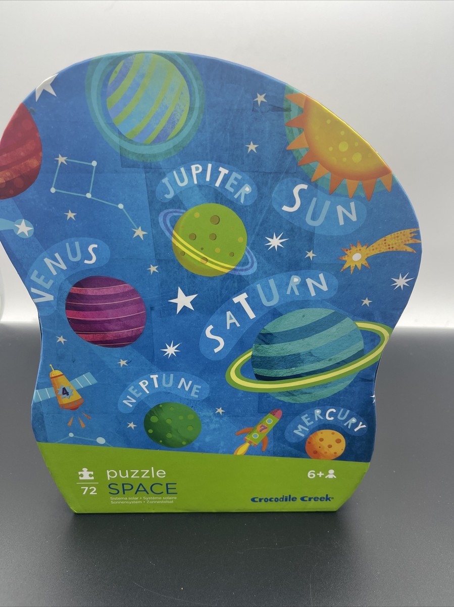 SPACE PUZZLE 72 PIECE BY CROCODILE CREEK AGE 6+