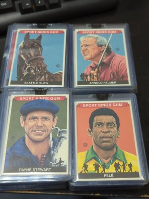 2008 Sportkings Multi Sports Complete Base 60 Card Set w/ Pele Senna and More