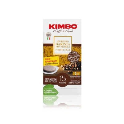 Kimbo Cialde Caffè ESE Miscela Espresso Barista 100% Arabica, 120 - 240 Pezzi