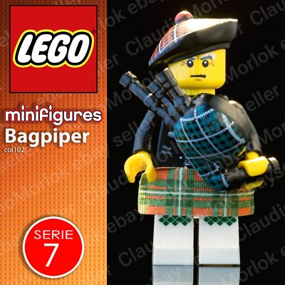   Lego Dudelsack Minifiguren col102 Serie 7 8831 Dudelsackspieler