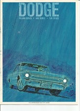 Original 1964 Dodge Polara 440 And 330 Dealer Sales Brochure Catalog