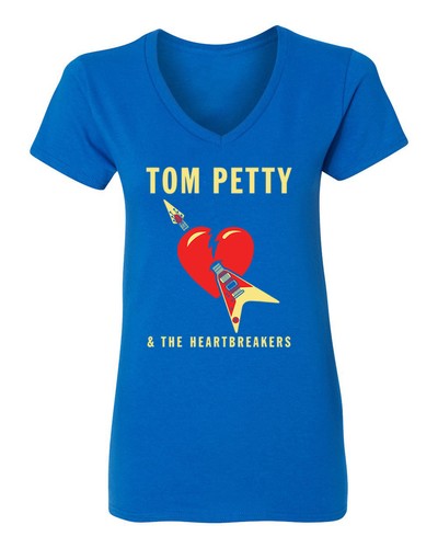 Tom Petty & The Heartbreakers Shirt Womens V-Neck T-Shirt - Picture 8 of 23