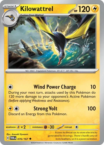 Kilowattrel 076/167 Sv06: Twilight Masquerade