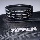 New Tiffen 55mm Nd 0.6 0.9 1.2 Filter Neutral Density Nd6 Nd9 Nd12 With Case