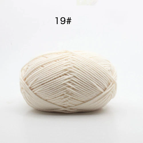 62 Colors Milk Cotton Skeins Hand Knitting Wool Baby Crochet Chunky Yarn 50g - Picture 42 of 87