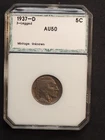 1937 *D*  3 LEGGED BUFFALO NICKEL  FREE SHIP G1550