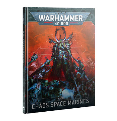Warhammer 40K: Chaos Space Marines Codex New 2024 Hardcover 10TH EDITION