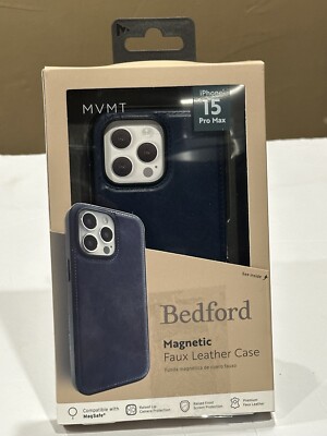 MVMT Magnetic Faux Leather for iPhone 15 Pro Max - Main Image