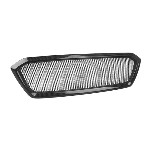 Parrilla de parachoques delantero de panal para SUBARU Levorg 2018-2020 fibra de carbono - Imagen 6 de 13