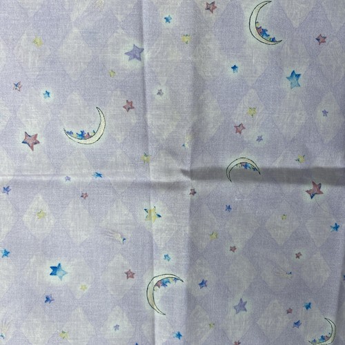 FABRIC Celestial Moon & Star For Quilting, Sewing & Crafts - Picture 2 of 4