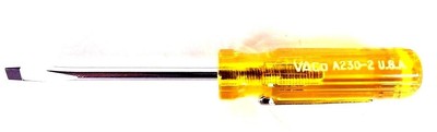 Klein Tools (VACO) A230-2 2'' Round-Shank 1/8'' Cabinet-Tip Pocket Screwdriver *Ma