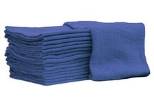 Auto Mechanic Shop Towels 25 Pack Shop Rags 100 Cotton Size 14"x14" Commerci...