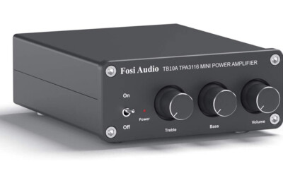 2 Channel Stereo Audio Amplifier Receiver Mini Hi-Fi Class D Integrated Amp for