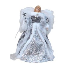 Angel Treetop Christmas Ornament Decoration 12inch Angel Tree Topper for