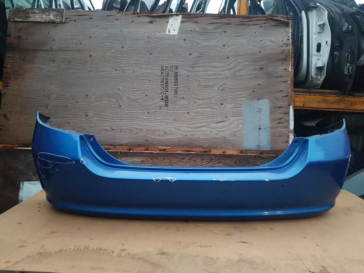 HONDA JAZZ 2002 2008 REAR BUMPER IN BLUE eBay
