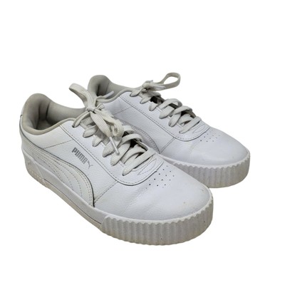 Puma Soft Foam Carina Baskets Femmes Taille US 8.5 Cuir Blanc 370325-02 |  eBay
