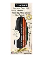 General's Drawing Class Essential Tools Kit - Mixed Drawing Media - drawing kit