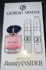 Giorgio ARMANI mini Variety Sampler Travel Set - My Way etc - New