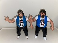 Captain Lou Albano White Lapel & Red Lapel Variants Lot WWF LJN