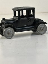 1920's Hubley, Dent Cast Iron Model T Ford Coupe, Repainted 3