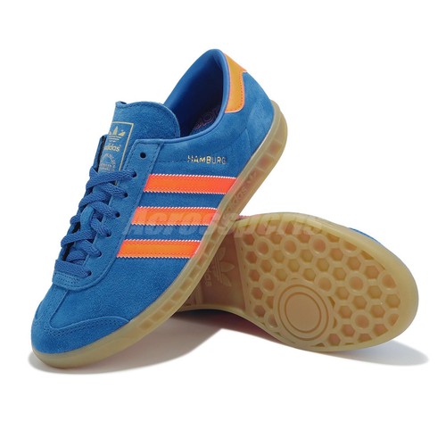 Size 6 adidas Hamburg Blue Bird Solar Orange W for sale online eBay