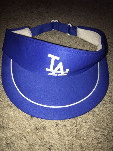Vintage 80s LA Dodgers Visor Hat! Great 