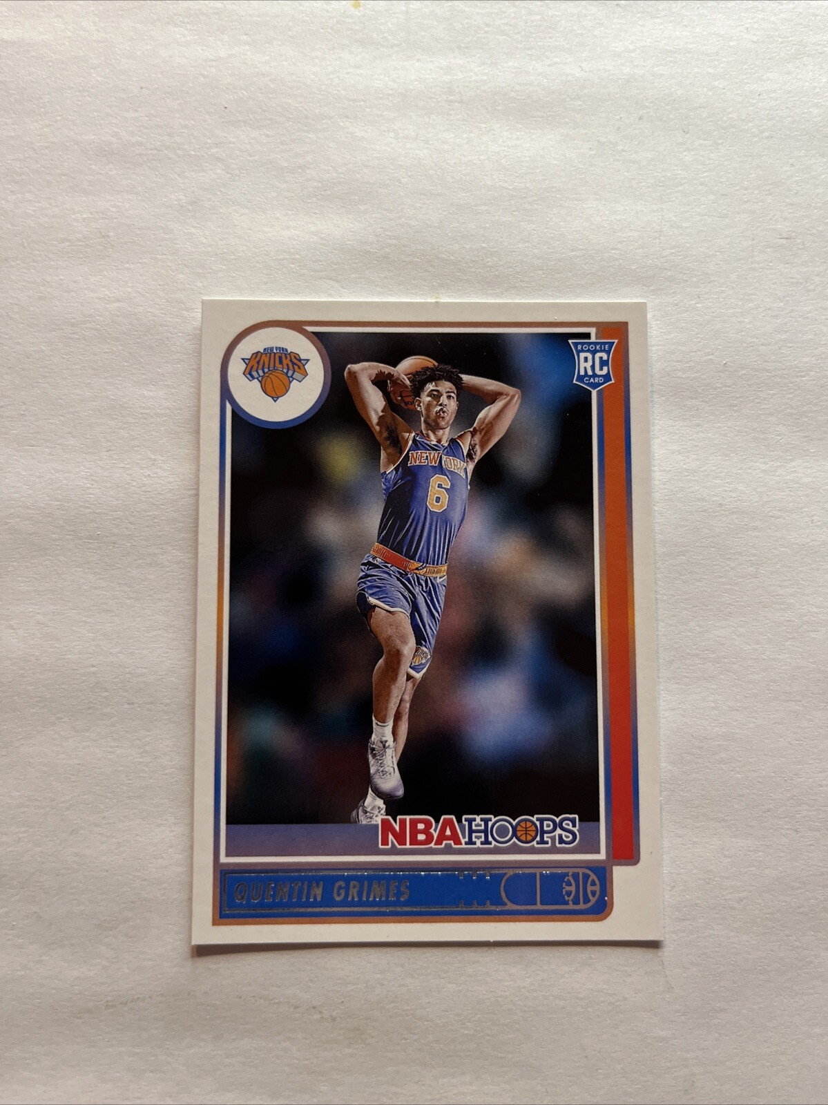 2021-22 Panini NBA Hoops - Rookies #206 Quentin Grimes (RC)