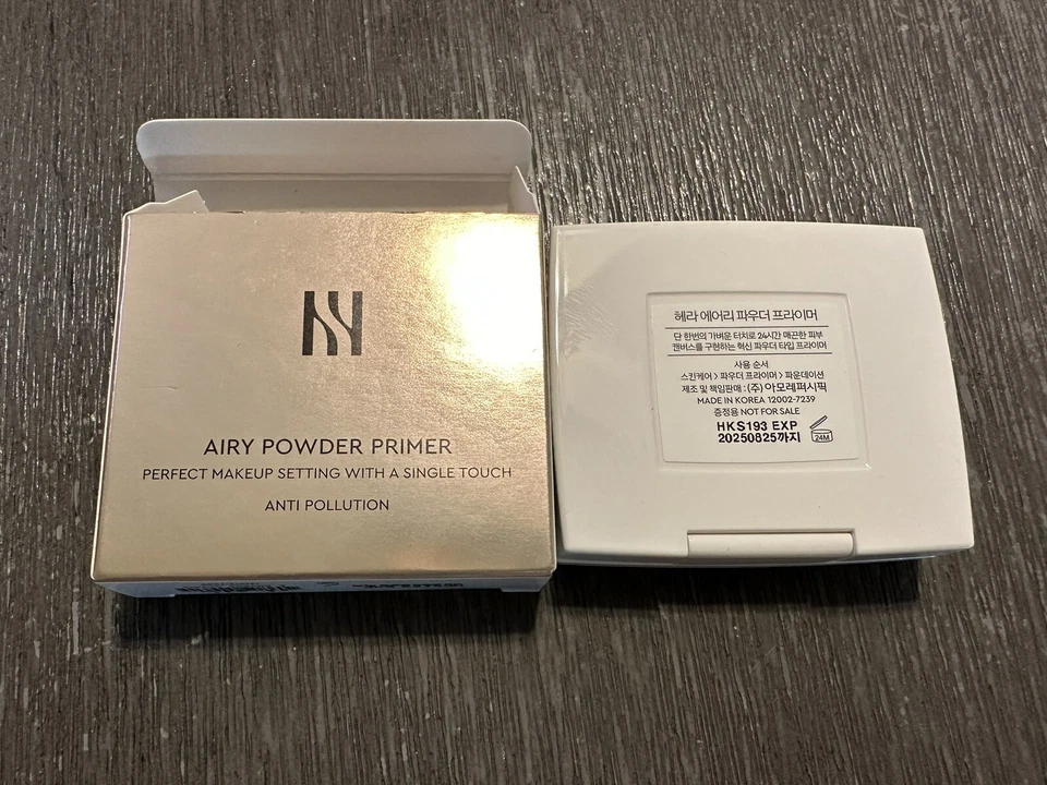 Imprimación en polvo aireada HERA 3,5 g Ivory Breeze anti contaminación hidratante K-Beauty Foto 4 de 4