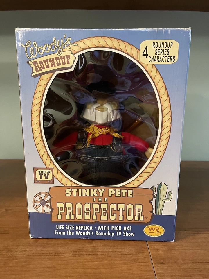 Rare/Set Of 4 Disney Toy Story Figurines/Woody Jessie Stinky Pete Bullseye 2’ - Image 3 of 4