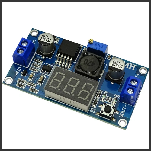 LM2596S LED Anzeige DC-DC Spannungsregler Step-Down einstellbar LED Voltmeter