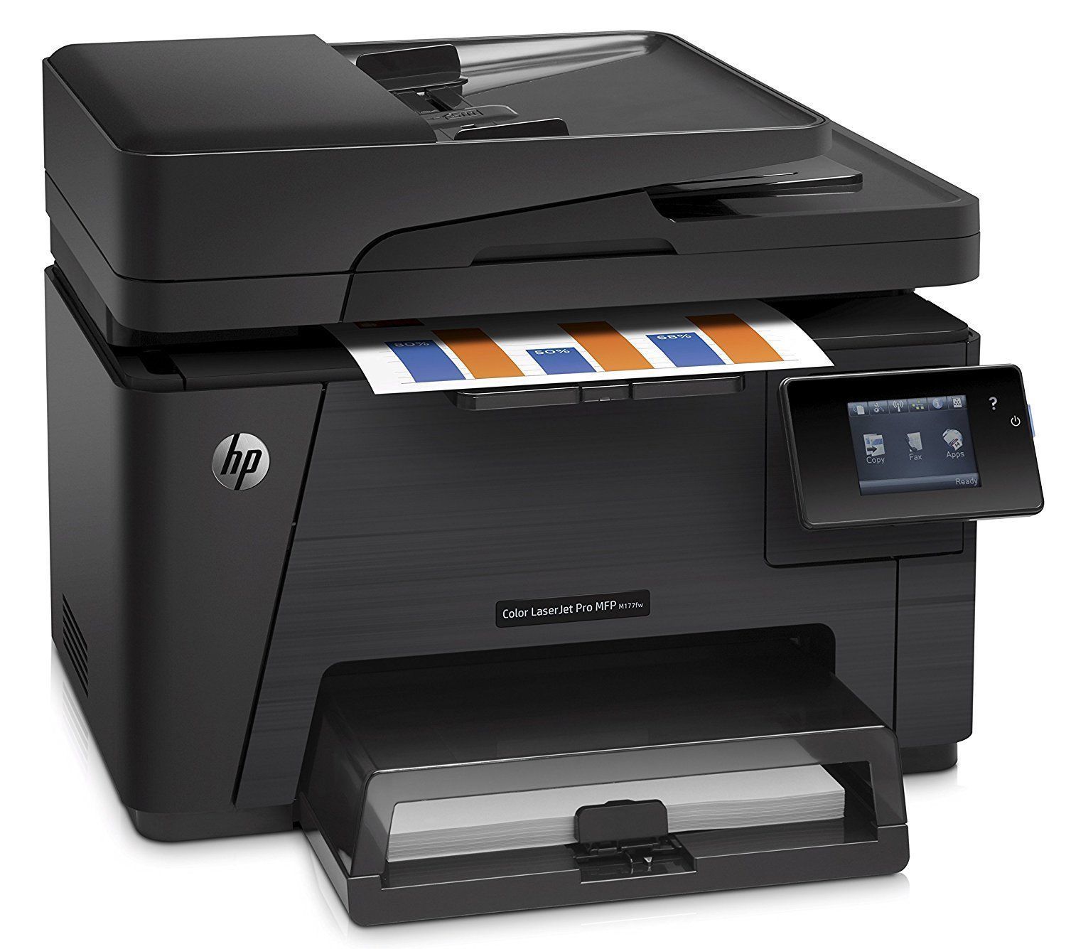 HP Color LaserJet Pro M177fw All-In-One Laser Printer | eBay Stock photo
