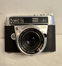 Kodak Retina Automatic III 35mm W/Kreuznach Xenar 45mm f/2.8 Lens - Untested