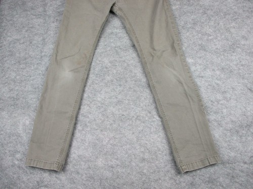 Pantalones de respiración PrAna ajustados para hombre 32x31 grises elásticos gruesos logotipo informales al aire libre * - Imagen 13 de 18