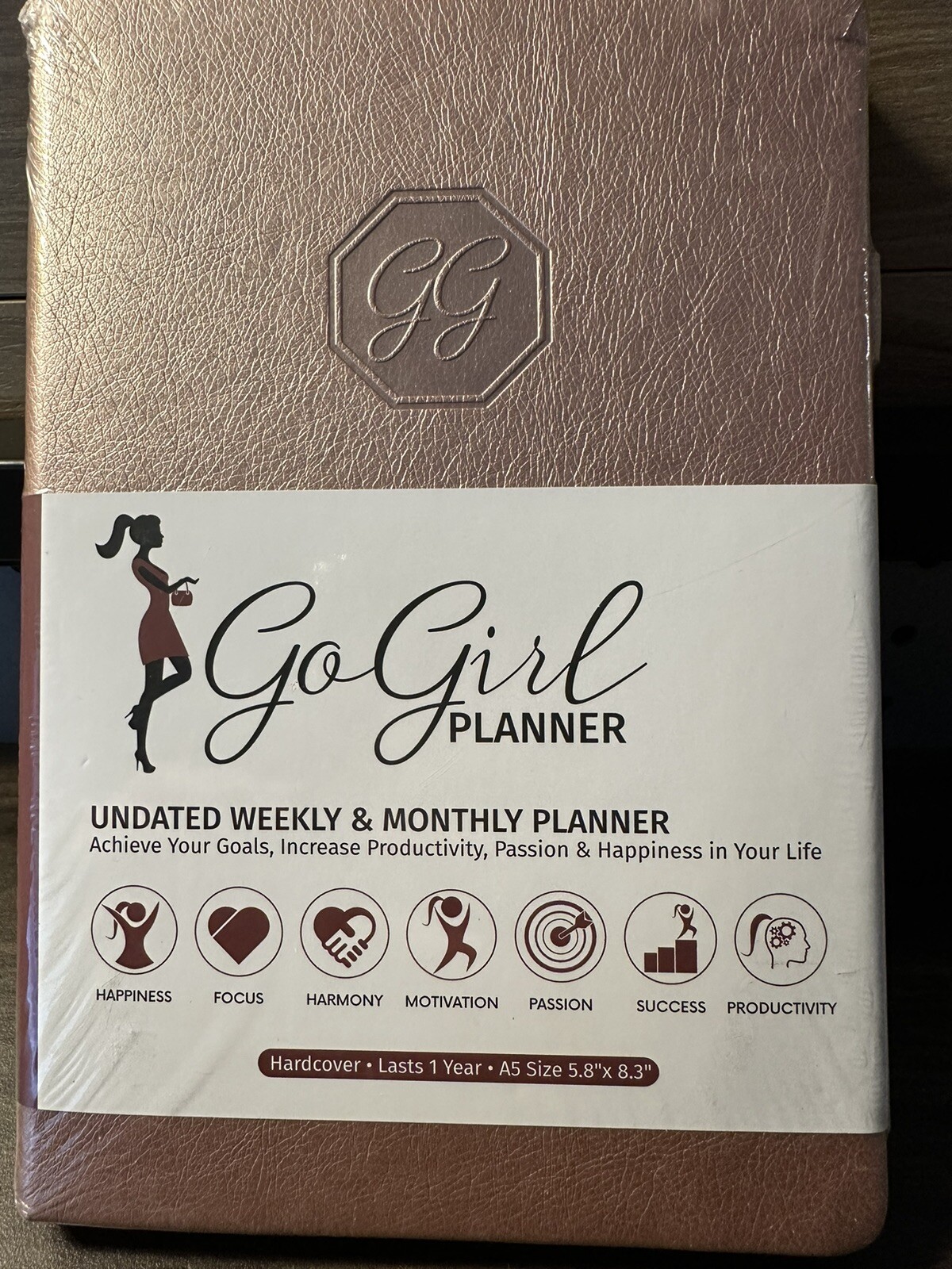 Planner And Organizer For Women “ A5 Size Weekly Planner Goals Journal Agenda-image