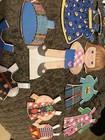 Vintage Paper Doll Set Western Publishing Company Calico Miss 1975 18 Piece Cut — photo 4