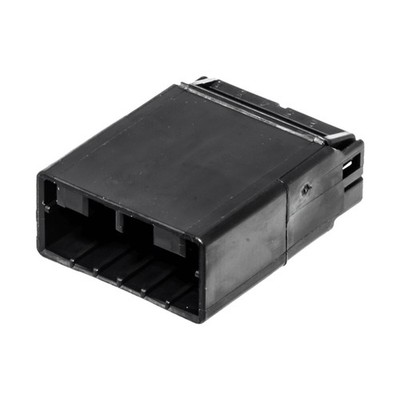 NAMZ Connector, AMP Multilock. Schwarz, Steckdose, 6 Pin