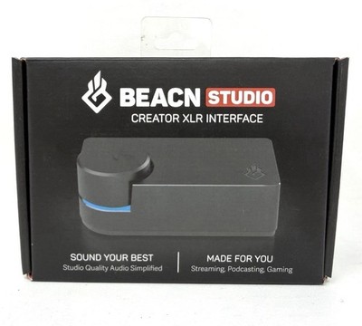 BEACN Mix Create & Studio Creator XLR Interface USB-C Black Streaming Bundle