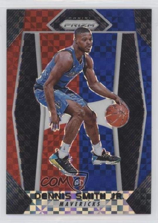 2017-18 Panini Prizm Red White & Blue Prizm Dennis Smith Jr #99 0of1