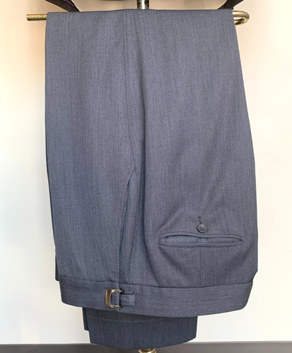 MICHAEL KORS GREY TUXEDO - 2 PC 40R COAT & 34 WAIST PANTS - SUPER 130'S WOOL - Picture 6 of 9