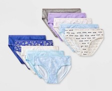 Girl s Cat Jack 10 Pack Of Hipster Panties Size 10 NEW