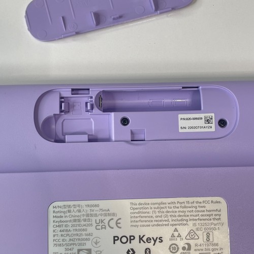 Teclado inalámbrico Bluetooth Logitech POP Keys Daydream sin receptor - Imagen 10 de 10