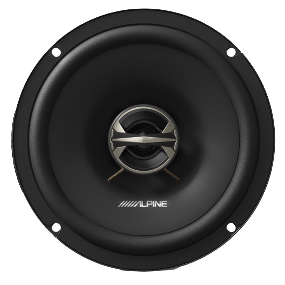 Alpine EL-E65-G 6.5" 2-way 4-ohm Coaxial + 6.5" Component Car Speakers