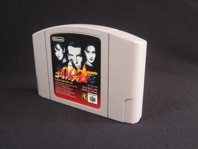 n64 007 Golden eye 64 Nintendo Japan Authentic tested only cartridge game JP jpn - Image 1 of 4
