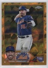 2023 Topps Chrome Update Sapphire Edition Gold 42/50 Danny Mendick #USCS23 0c2