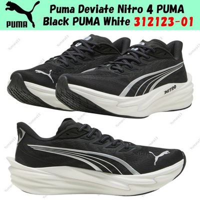 Puma Deviate Nitro 4 PUMA Black PUMA White 312123-01 Men's Size