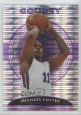 2022 Goodwin Champions Goudey Platinum Purple Pulsar 8/23 Michael Foster Jr 7ov