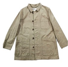 MARGARET HOWELL MHL. Linen Cotton Work Jacket Beige Size 2 Japanese Minimal