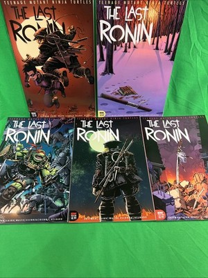 TMNT: The Last Ronin Complete #1-5  (#2-5 Are 1st Print ) #1 Is 2nd Print