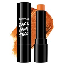 Orange Face Body Paint Stick, Cream Blendable Eye Black Full Body Paint Makeup f