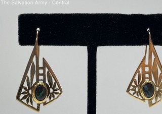 Forney 14K Yellow Gold Fine Jewelry Dangle/Drop Earrings Pair 5.00g